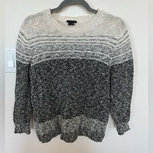 Theory threaded soft cotton sweater. Size Med/Large